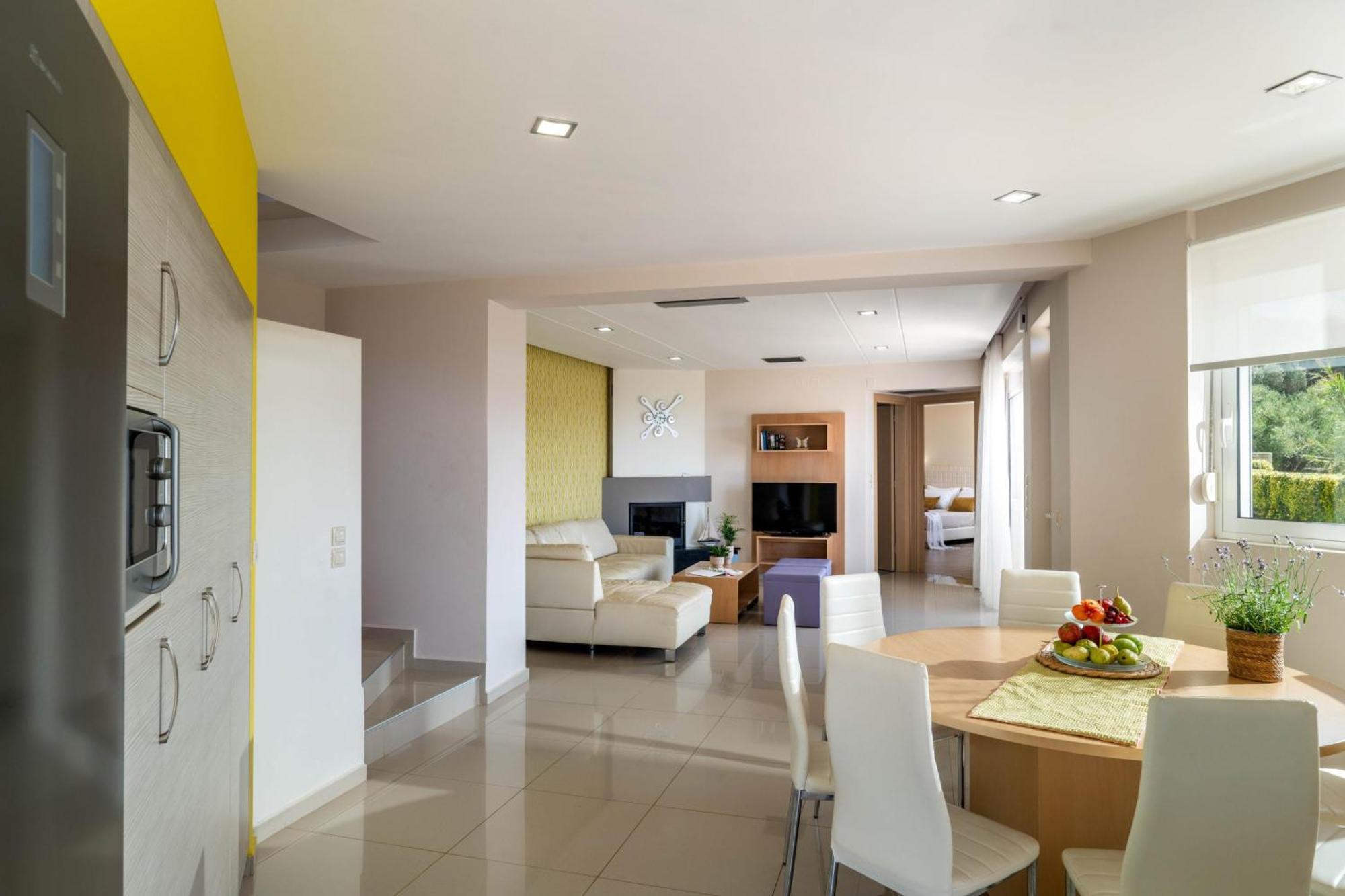 Villa Ariella With Sea View Agia Marina Extérieur photo