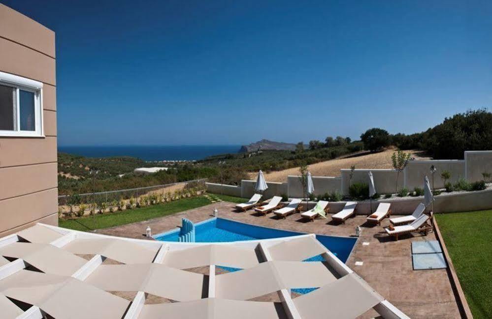 Villa Ariella With Sea View Agia Marina Extérieur photo
